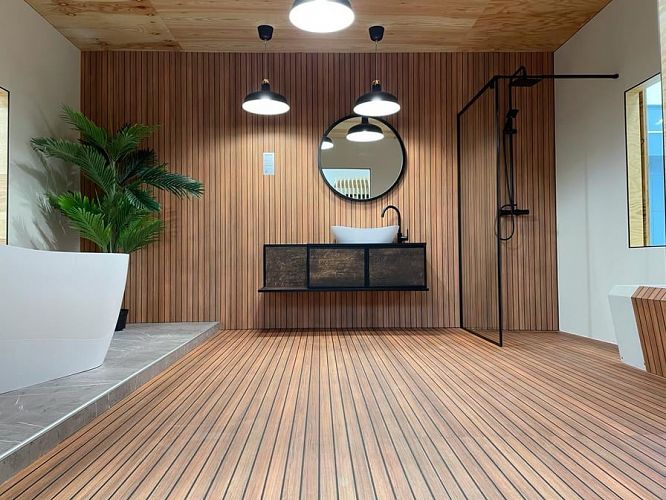 Wodoodporna płyta ścienna Yacht Wood R122 FN