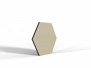 Panel dekoracyjny Jesion - Heksagon 33 cm