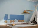 Panel dekoracyjny Dąb Europejski - Koło 33 cm
