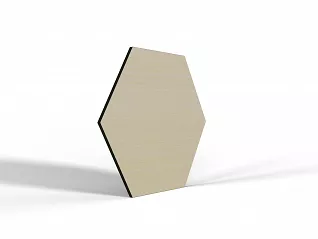 Panel dekoracyjny Jesion - Heksagon 43 cm