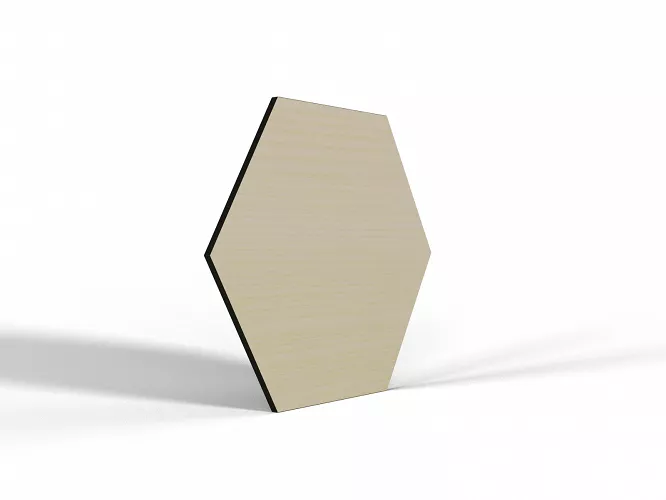 Panel dekoracyjny Jesion - Heksagon 43 cm