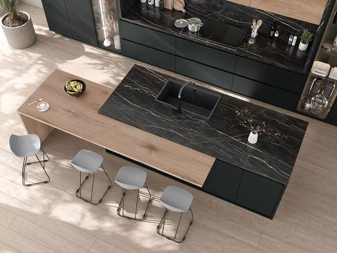 Blat Kuchenny Nero Bronzo K698 PN
