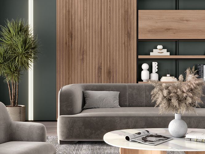 Płyta meblowa laminowana Dąb Canella Naturalny K688 PW