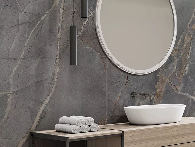 Wodoodporna płyta ścienna Velvet Marble R193 PT